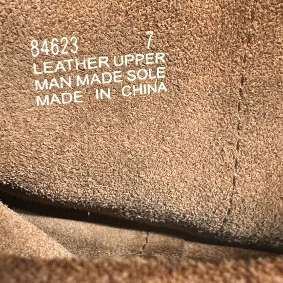 Minnetonka Brown Tassel moccasin booties size 7 - Picture 6 of 6